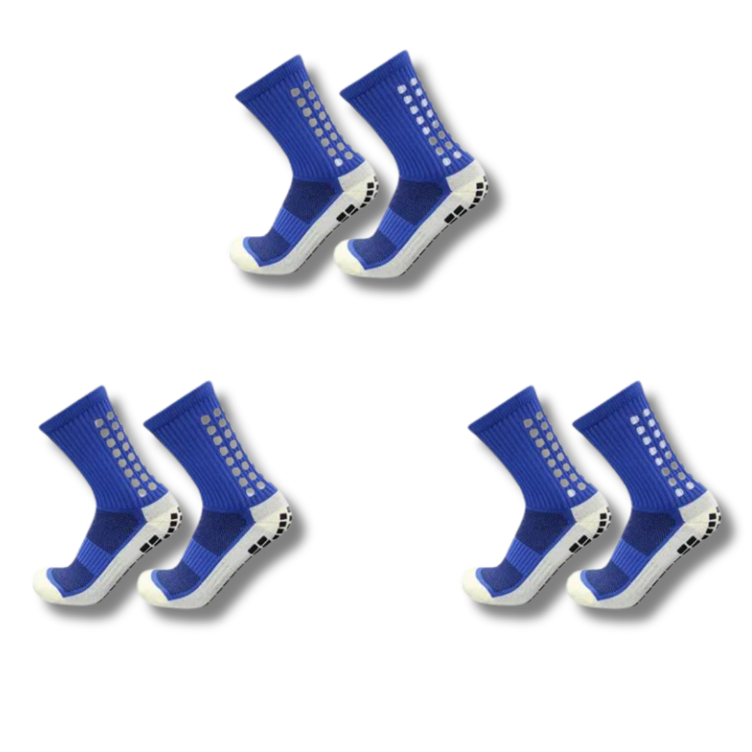 childrens grip socks in blue