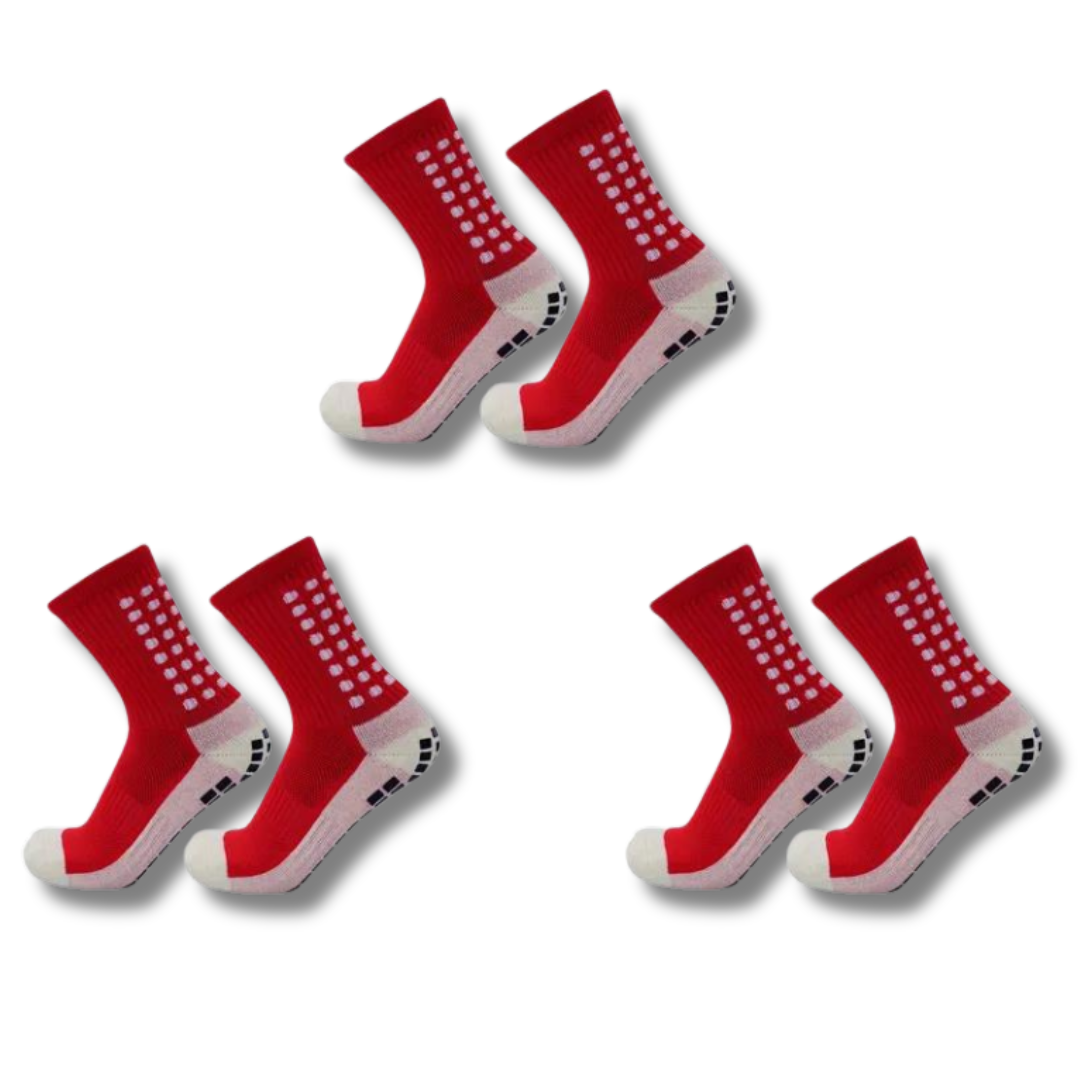 childrens grip socks in red