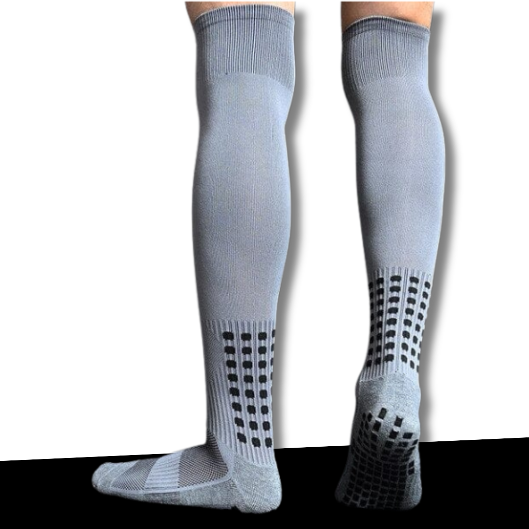 FULL LENGTH GRIP SOCKS - 3 PAIR BUNDLE